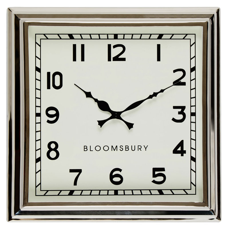 Mercury Row Check Wall Clock Wayfair.co.uk